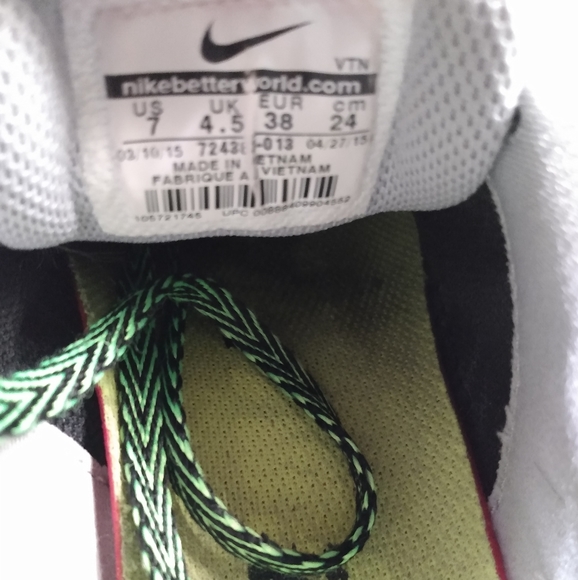 Nike Free 5.0 Running Shoes Women's sz 7 - Picture 9 of 10